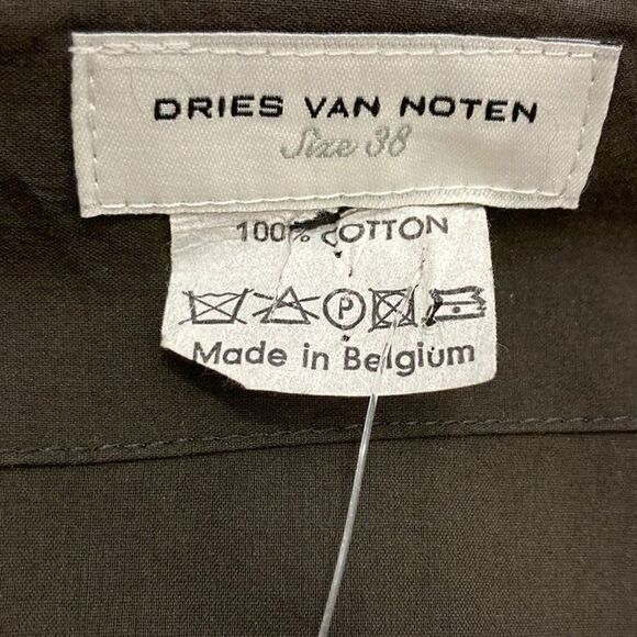 Dries Van Noten 38 US 8 M Khaki Brown Weekender Shorts Minimalist Designer - Picture 3 of 6